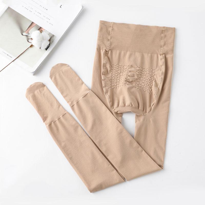 

Fashion Women High Waist Tights High Elastic Pantyhose Slim Shaping Thick Soft tights women Solid Comfortable pantyhose1, Thick skin