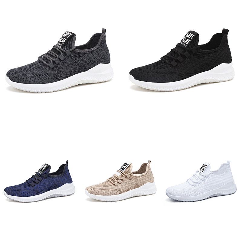 

Discount Non-Brand Running Shoes For Men Triple White Black Grey Light Brown Dark Blue Outdoor Sports Mens Trainers Sneakers Walking Jogging