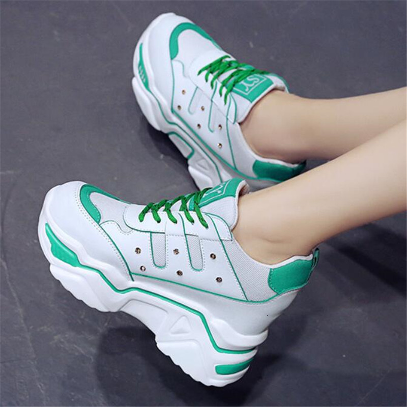 

2021 New Mode Chunky Sneakers Women Shoe Female Tennis Casual Shoes Cunhas Basket Zapatillas Mujer XAE2