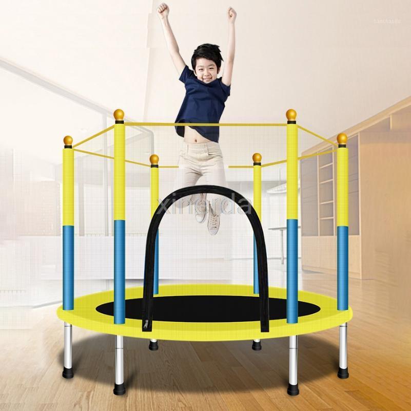 

140cm Baby Children Home Indoor Trampoline with Protection Net Jumping Bed Cardio Child Fitness Exercise Bed Outdoor Trampoline1