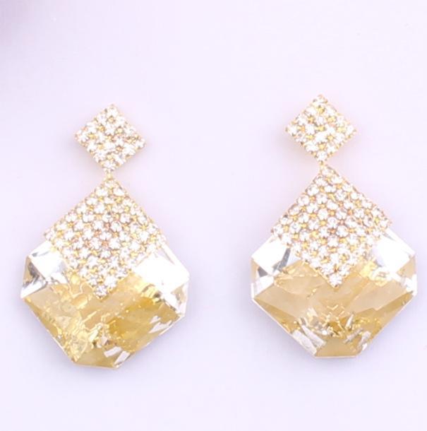 

Stud Korean Big Crystal Christmas Earrings For Women Party Jewelry1