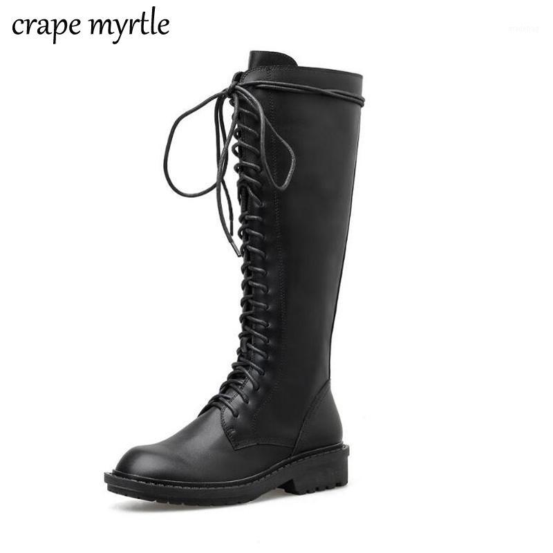 

high knee boots Winter Warm snow shoes Women Low Heels Ladies Long Boots rain women Gothic shoes YMA9831, Black