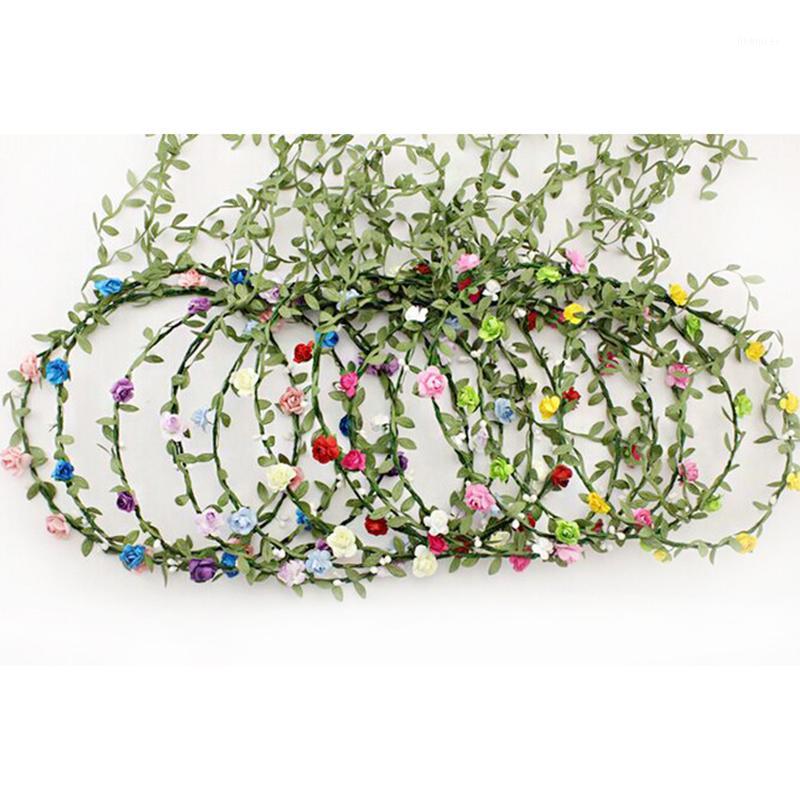

Artificial Cloth Leaves DIY Wreath Decoration Accessories Green Leaf Rattan DIY Wreath Material Multi-purpose Decor Accessory1, 5m