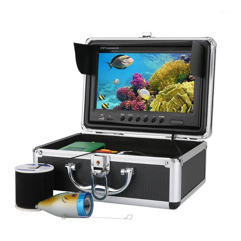 

1000TVL Fish Finder Underwater Fish Finder 9.0 Inch Display Professional Fishing Camera 15 Infrared Bulbs 15 White LEDs Support1