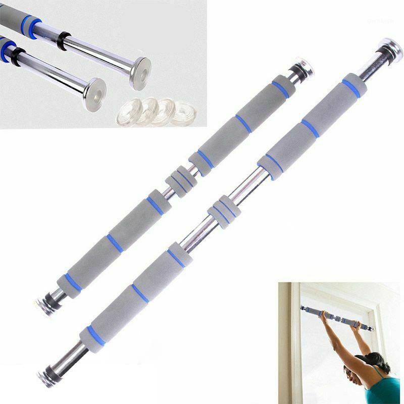 

Indoor door horizontal bar pull-ups fitness equipment home indoor wall free punching single pole 60-100 cm1