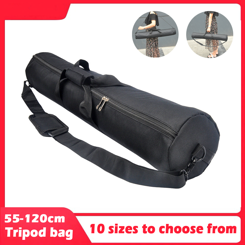 

Thickened 55-120cm Light Stand Tripod Monopod Camera Case Portable Monocular Telescope Fishing Rod Box Oxford Cloth Photo Bag