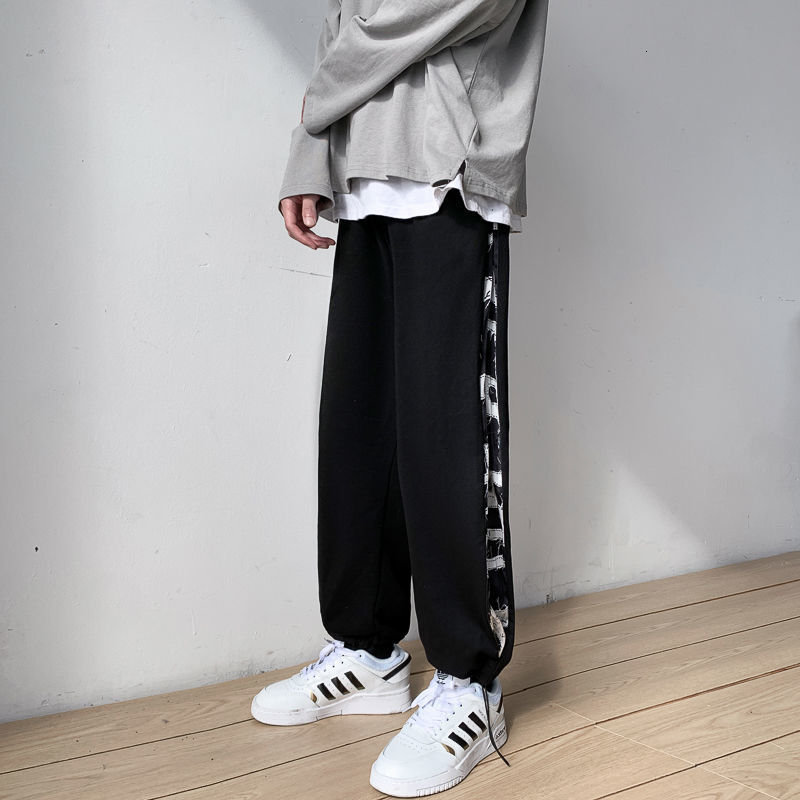 

Men's Trousers 2021 Autumn Thin New Winter Straight Tube Plus Corduroy Pants Youth Wear ML18, K24