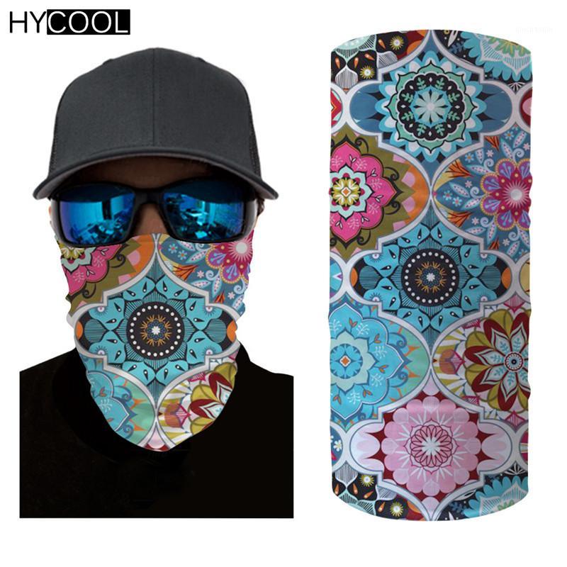 

HYCOOL Hot Style Bohemian Floral Pattern 3D Printed Bandana Magical Scarf Headband Face Shied Cycling Windproof Elastic Scarves1, Hmq680z28