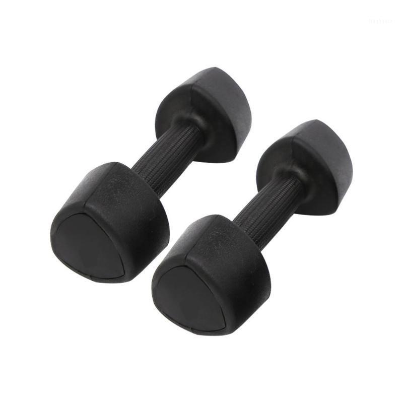 

1PC 1KG/2KG Heavy Rubber Dumbbells Yoga Workout Dumbbells Home Exercise Arm Ladies Fitness Body Equipment For Unisex1, Black