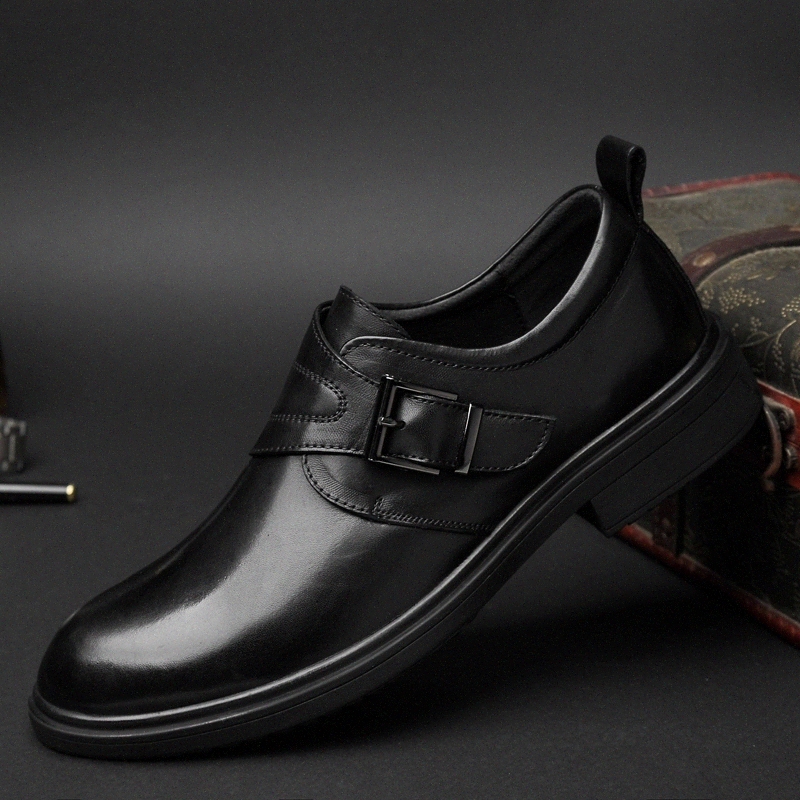 

Genuine Leather Shoes Men Loafers outdoor Soft slip on Casual Sneakers Designer Shoes 2020 Male Footwear Black Slip-on shoes #DJ3M