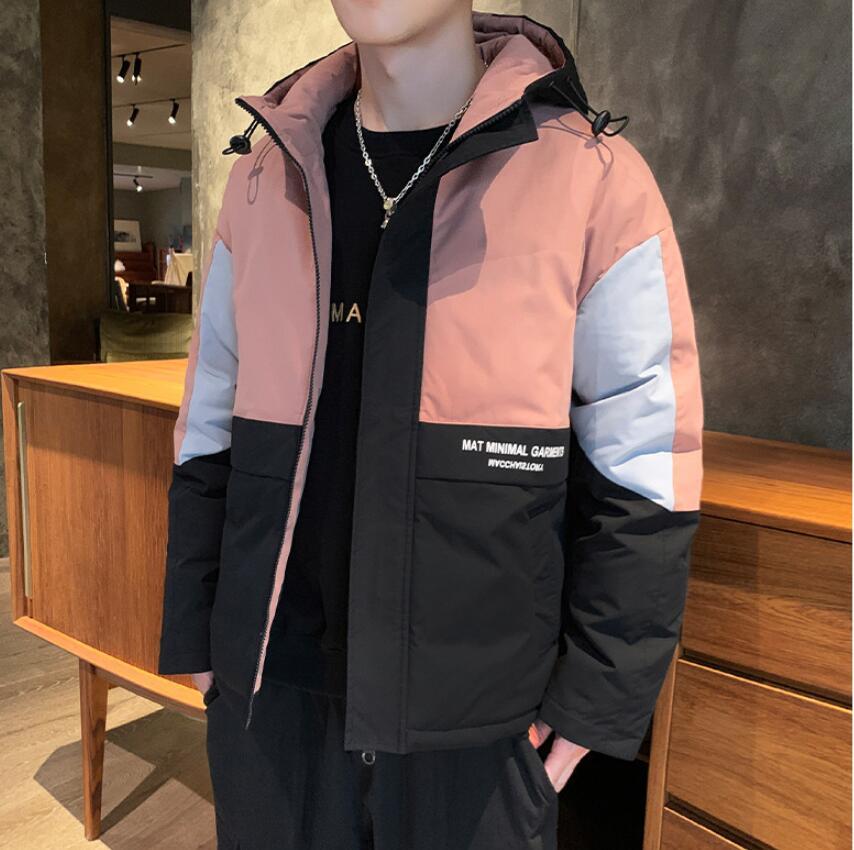 

2021 New Winter Parka Men Autumn Warm Slim Mens Coats Cotton Jackets OP66, Multi