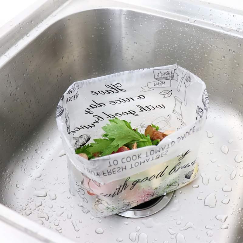 

25pcs Garbage Drain Bag Household Disposable Garbage Bag Vertical Filter New1