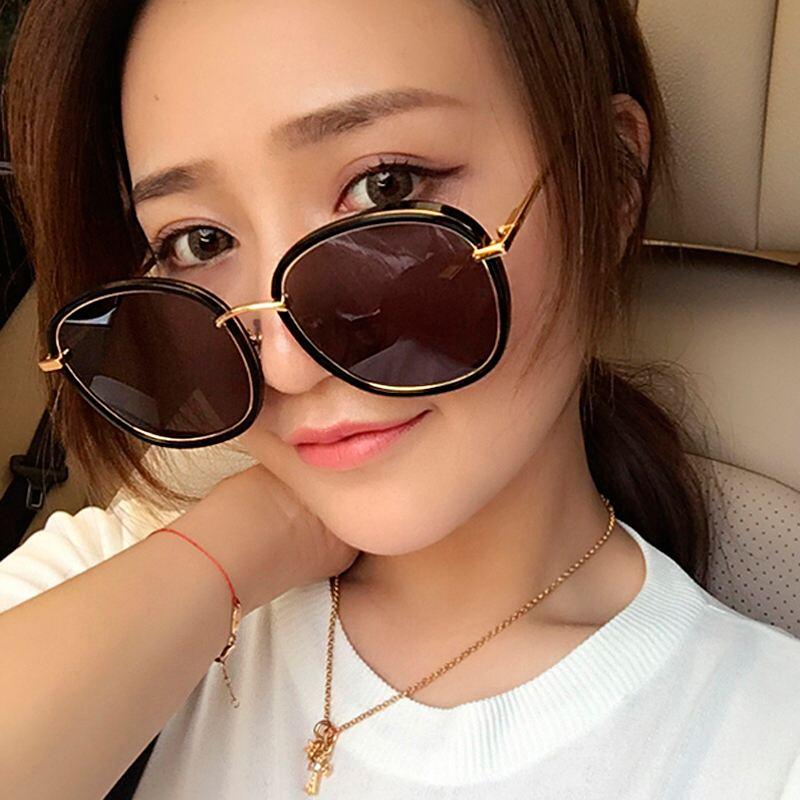 

Sunglasses Web Celebrity Fashion Round Trendy 2021 South Korean Summer Uv Protective Driving Glasses