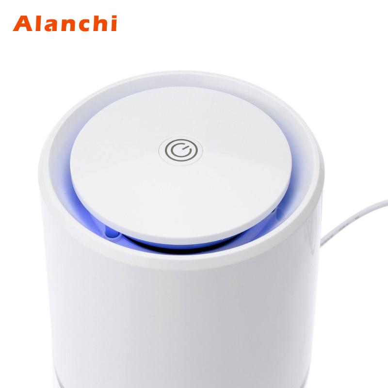 

Alanchi Air Purifier DC5V USB Mini Air Cleaner Purifier Negative Ion Ionizer Fresh Home Use