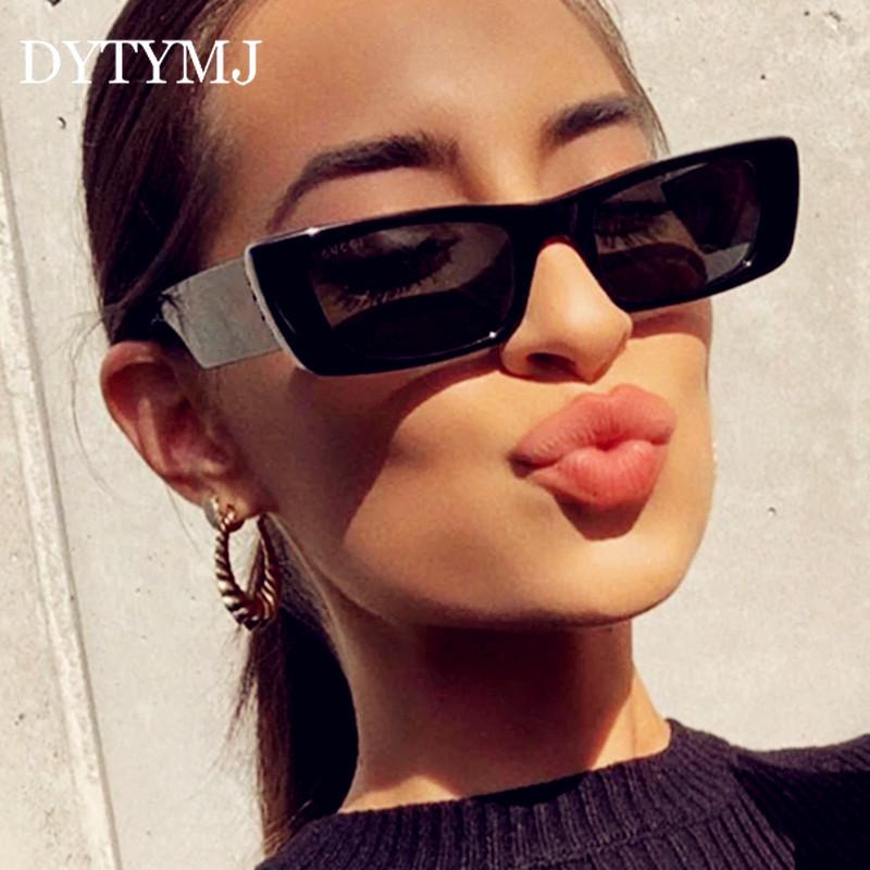 

Sunglasses DYTYMJ 2021 Small Retro Women Vintage Rectangle High Quality Gradient Shades For