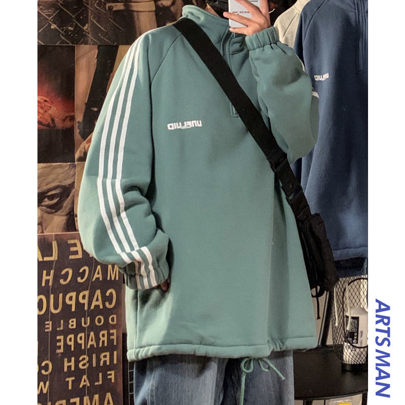 

2021 High quality Autumn Winter, Kong Style, Stuffed Sportswear, Male Version, Fashionable, W4SO, Blue
