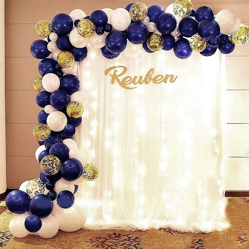 

109pcs/set Balloon Chain Baby Shower Decor Boy Girl Balloon Arch Kit Garland Birthday Wedding Party Balloons Blue Set