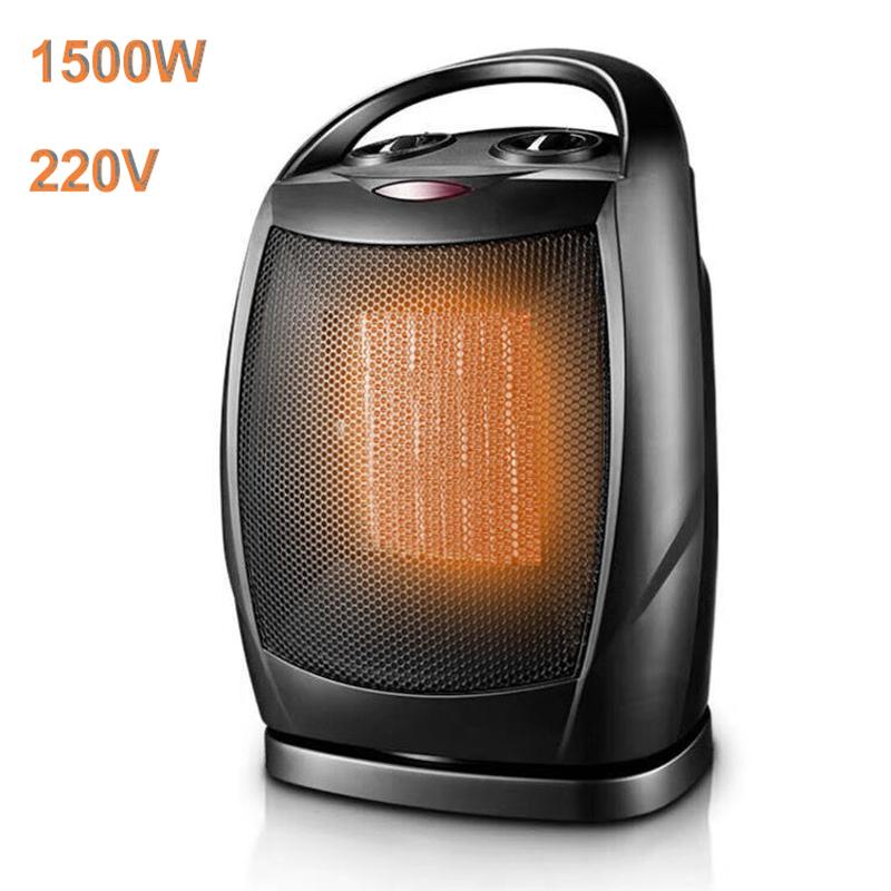 

PTC Ceramic Electric Heater 3-speed Adjustable 1500 W Portable Heater Energy-saving Desktop Hand Extractor Can Be Rotated