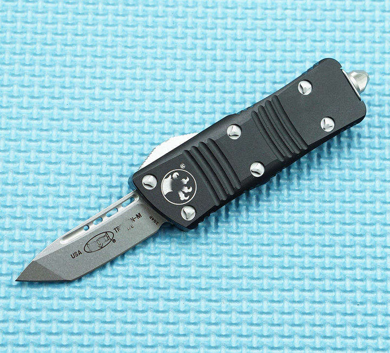 

Promotion Handle Key NEW Mark Camping Knife Utility TD 204P Of Survival EDC Mini Hunting Outdoor Kitchen Tool Microtech Blade Aluminium Dcfa