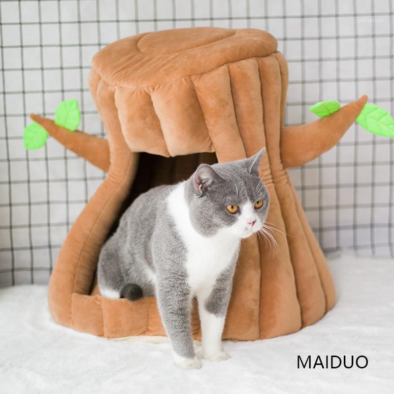 

Funny Tree Cat bed1
