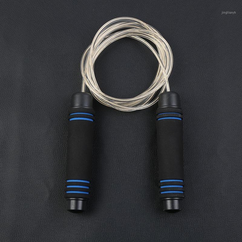 

PVC Multi-color Transparent Foam Material Skipping Rope Professional Weight Training Body Build Single Jumping Rope New1