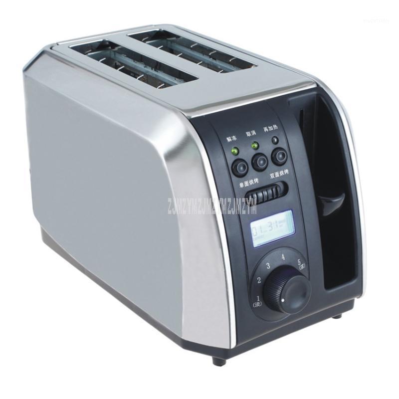 

Stainless Steel Single/Double Side Bread Baking Oven Machine 2 Slot Electric Toaster Automatic Breakfast Toast Sandwich Maker1