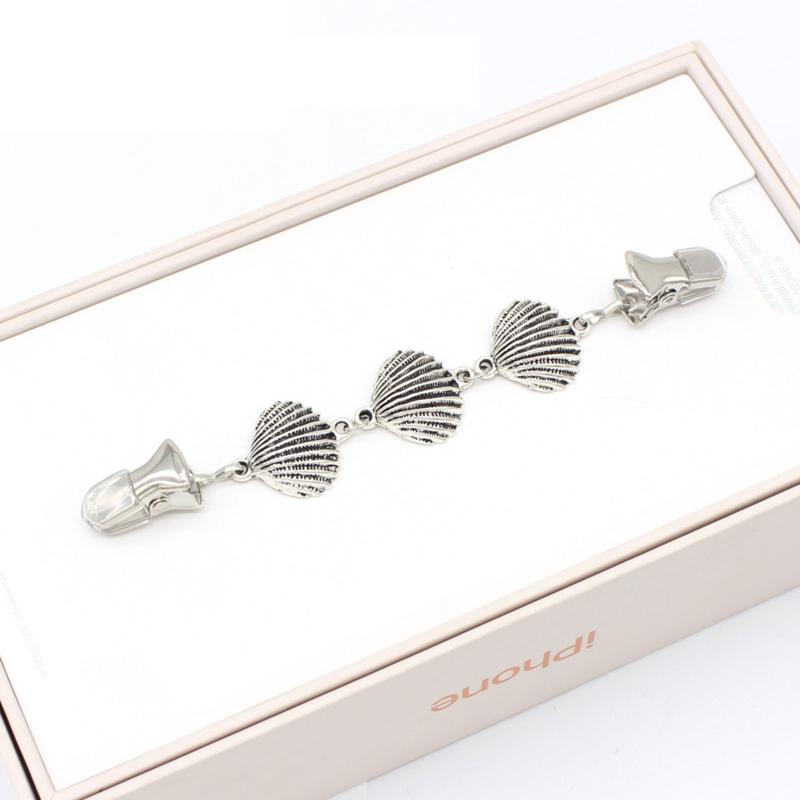 

DoreenBeads Ocean Jewelry Star Fish/Shells Brooches Antique Silver Color Women Girls Sweater Collar Scarf Clip Pins Jewelry