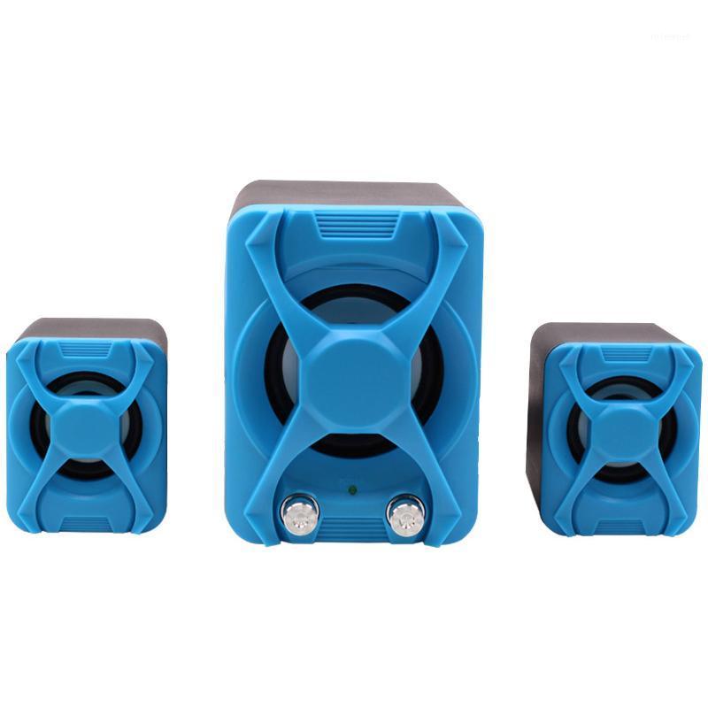 

3 PCS Computer Speaker Mini 2.1 USB Powered Subwoofer Speaker with 3.5MM Audio Socket for Laptop/ Desktop/ Phone1