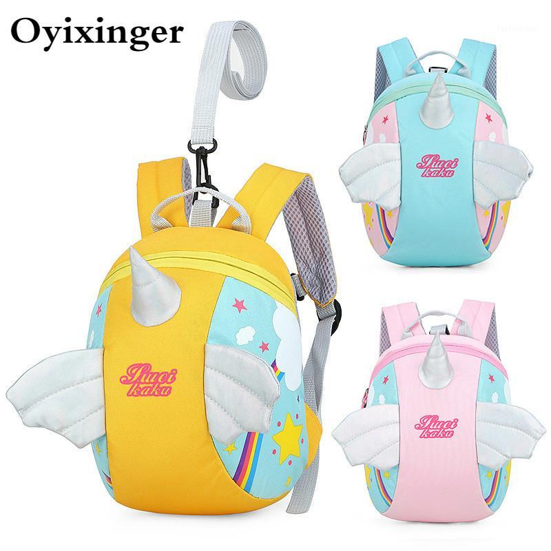 

2020 New Anti-lost Kids Safety Kindergarten Backpack Fashion Mini Children School Bags For Girls Schooltas Mochilas Infantis Bag1, Blue