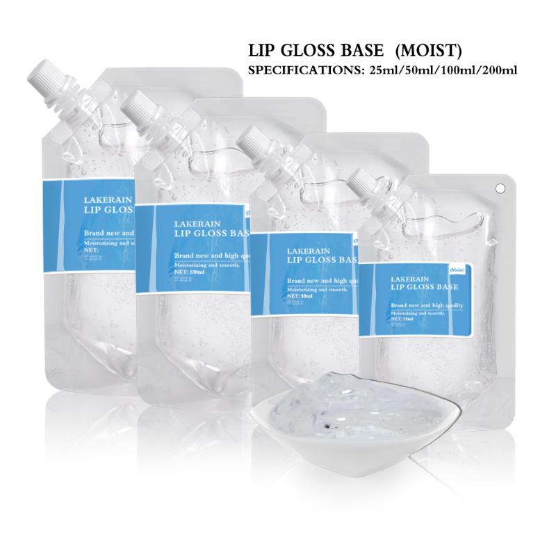 

Transparent Lip Gloss Base Oil DIY Lip Gloss Making Raw Material Gel Non-Stick Moisturizing Base Gel Handmake Liquid Lipstick, 50ml