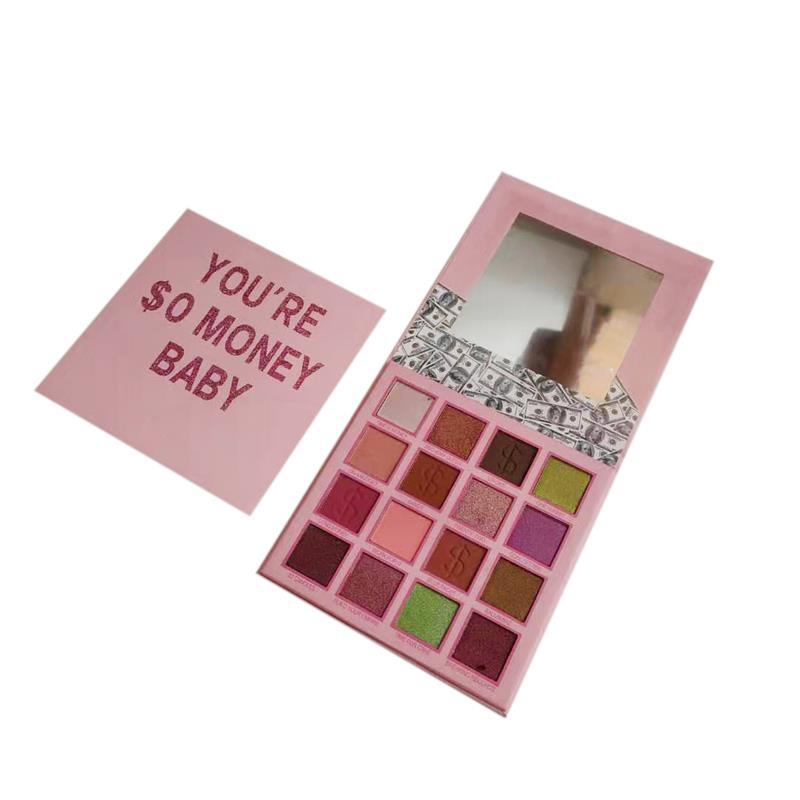 

Newest Eyeshadow Palette Makeup 16colors Money Baby Eye Shadow Palette High quality