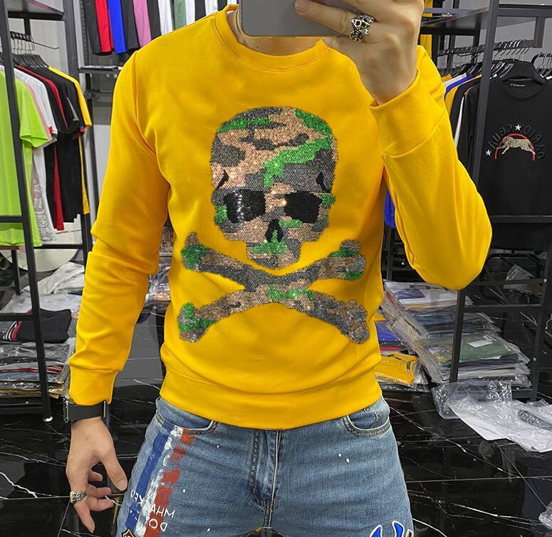 

2021 Hoodies of Hot Hip Hop Men Sweater Streetwear Casual Fashion Clothes Plus Oversize 4xl Ofl0, Ivory