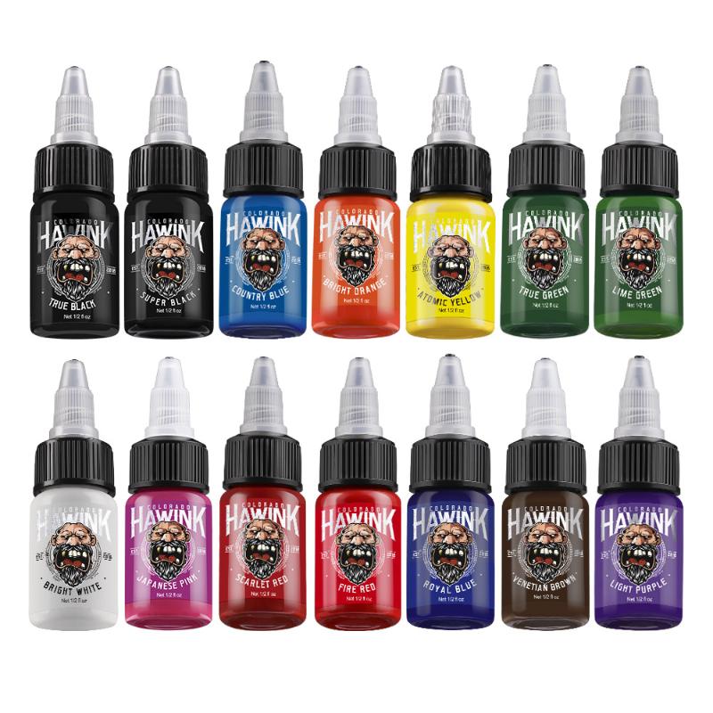 

Hawink Original Tattoo Pigment Tattoo Pigment Set Colored Ink Material supplies