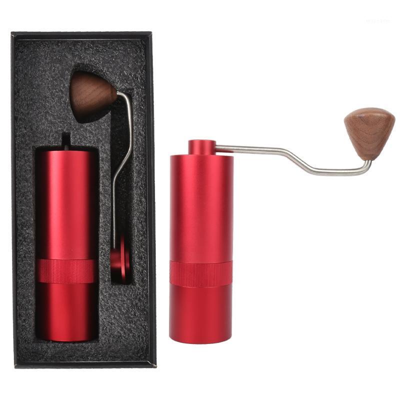 

Red 30g Mini Stainless Steel Manual Coffee Grinder Coffee Bean Mill Machine Kitchen Accessory Tools1