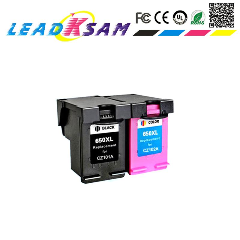 

1set Compatible Ink Cartridge 650XL Replace for 650 XL compatible for 650 Deskjet 1015 1515 2515 2545 2645 3515 3545 4515 4645