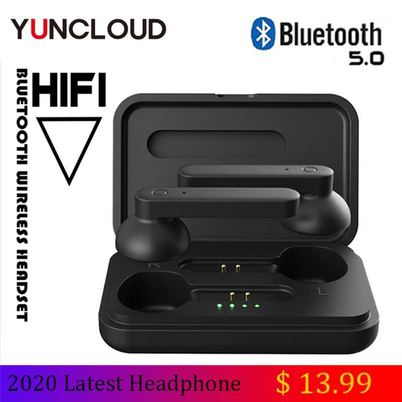 

TWS Wireless Earphones Bluetooth Headphones Waterproof Earbuds HIFI Noise Reduction Headset Headphones For Phones1, Black