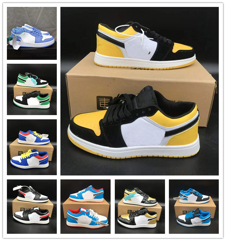 

Fashion Brand Men Women Skateboard Sports Shoes Leather Low Cut Lace-up Casual Flat Shoes Sneakers Outdoor 1s OG Dunk Shoes