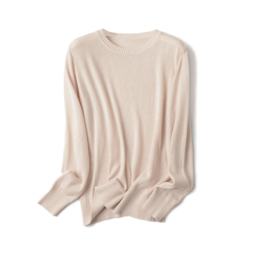 

2021 New Thick Warm Women Basic Pullover Sweater Winter Loop Gagt Knit Female Jumper Oversized Loose Pullovers Top Pull Femme Dfu4, Apricot