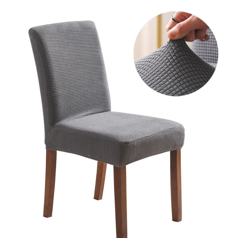 

YanYangTian Elastic Chair Cover with Back Decoration Dining Room Thick Home Dining Chairs for kitchen Gamer Chair Stools Cushion
