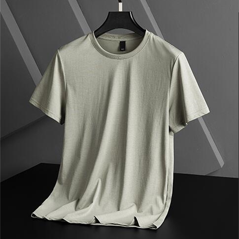 

Fashion Men's Cotton t Shirt Short Sleeves T-shirt Male Round Neck Stylish Simplicity Tee Clothes Sw01p Xx6u