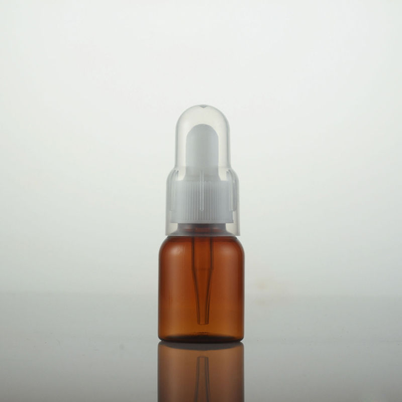 

100PCS / LOT 25 mL plastic oil bottles , PET perfume bottle dropper empty cosmetic containers