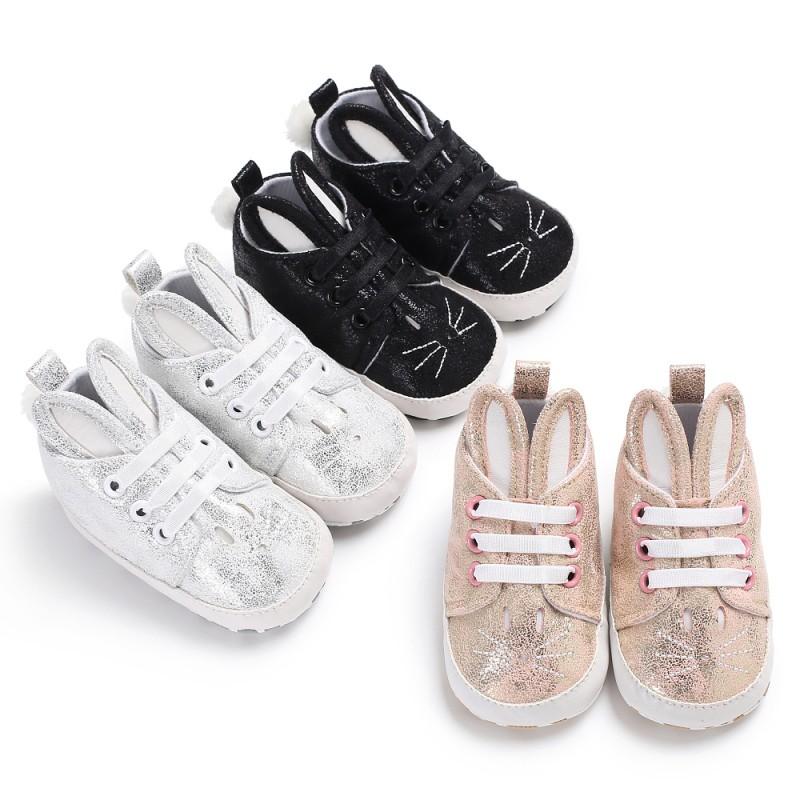 

Anti-Skid Warm Baby Shoes Infant Girl Boy Soft Bottom First Walkers Winter Autumn