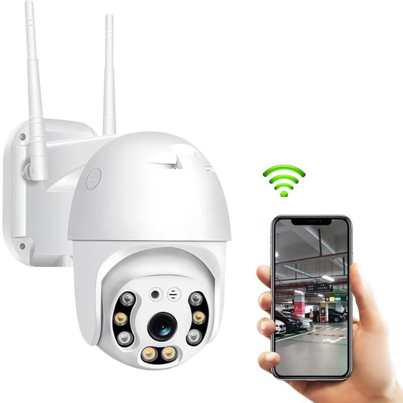 

HD remote control 1080P PTZ IP Camera Outdoor Speed Dome WiFi Camera 2MP Audio AI Detection Super Mini Home Security