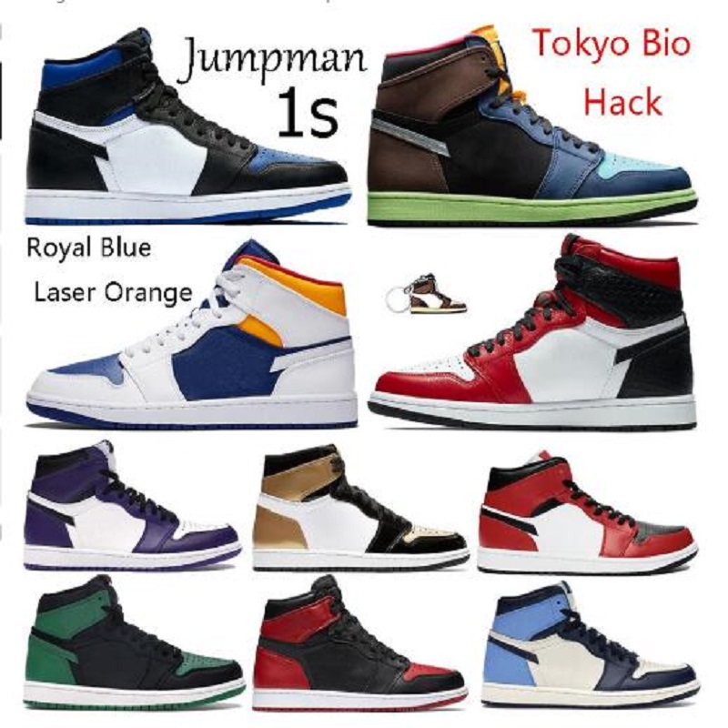 

2021 Mens Womens fearless pink obsidian mocha satin digital shoes 1 1s mens Jumpman basketball court 36-46 Sneakers shoe, Color 17