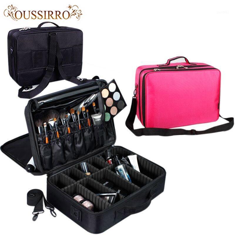 

Women professional zipper cosmetics case Travel waterproof beauty makeup bags bathroom organizer of portable hand washing up bag1
