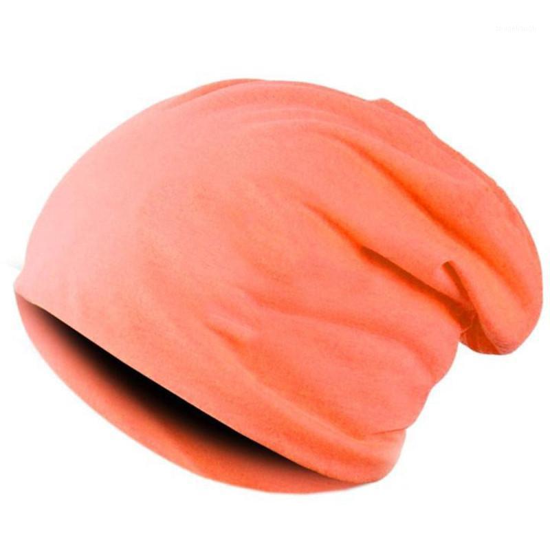 

New Slouchy Hat Winter Autumn Solid Color Fashion Bonnet Classic Casual Hats Cotton Female Hat Women Men Sleeve Beanie Cap1