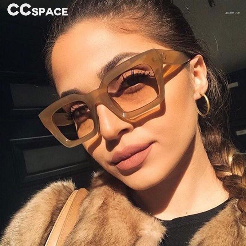 

46849 Retro Square Cat Eye Sunglasses Men Women Fashion Shades UV400 Vintage Glasses1