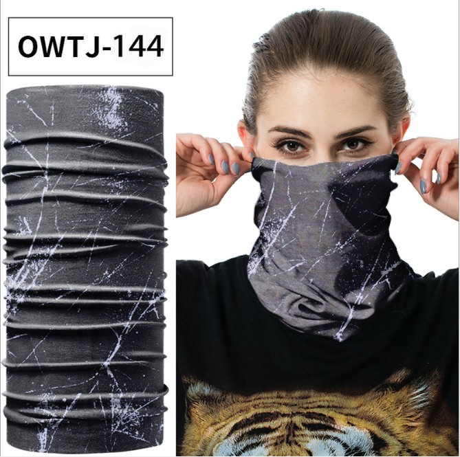 

Cycling Mask 2020 Seamless Multifunctional Outdoor Sports Magic Head Scarf Printing Cycling For Windbreaker Sunscreen Bike Masks