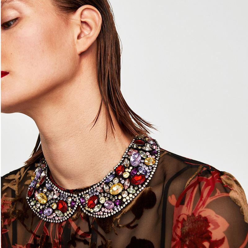 

JURAN 2020 New Maxi Necklace Luxury Chokers Necklace for Women Fashion Collar Bijoux Fashion Wedding Statement Jewelry