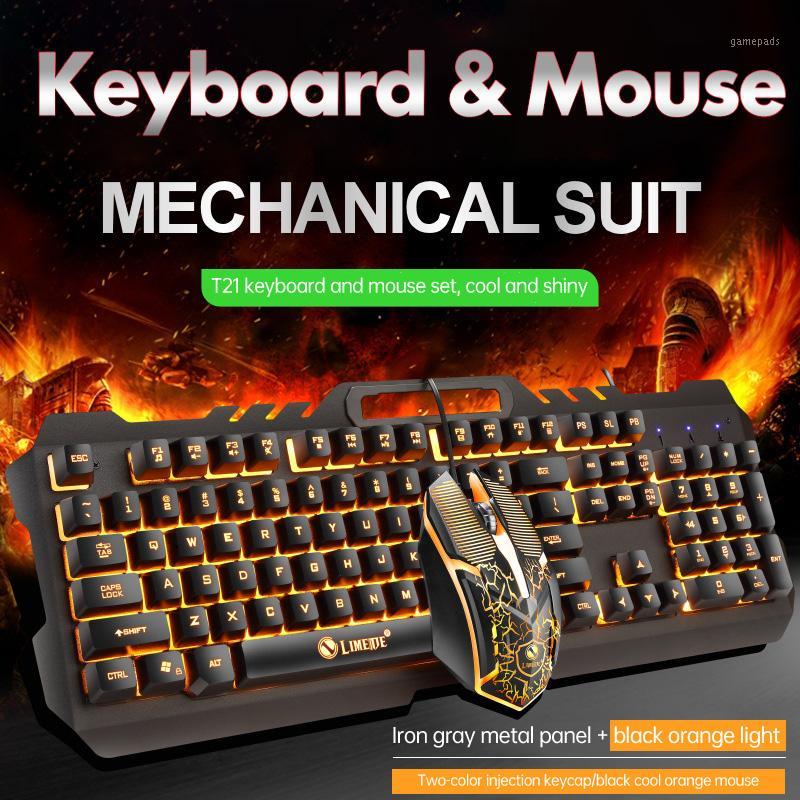 

Mechanical Keyboard Gaming Keyboard and Mouse 104 keys with backlight USB Wired Backlit for pro PC Laptop gamer1